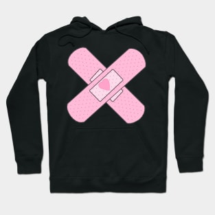 pink heart dressing Hoodie